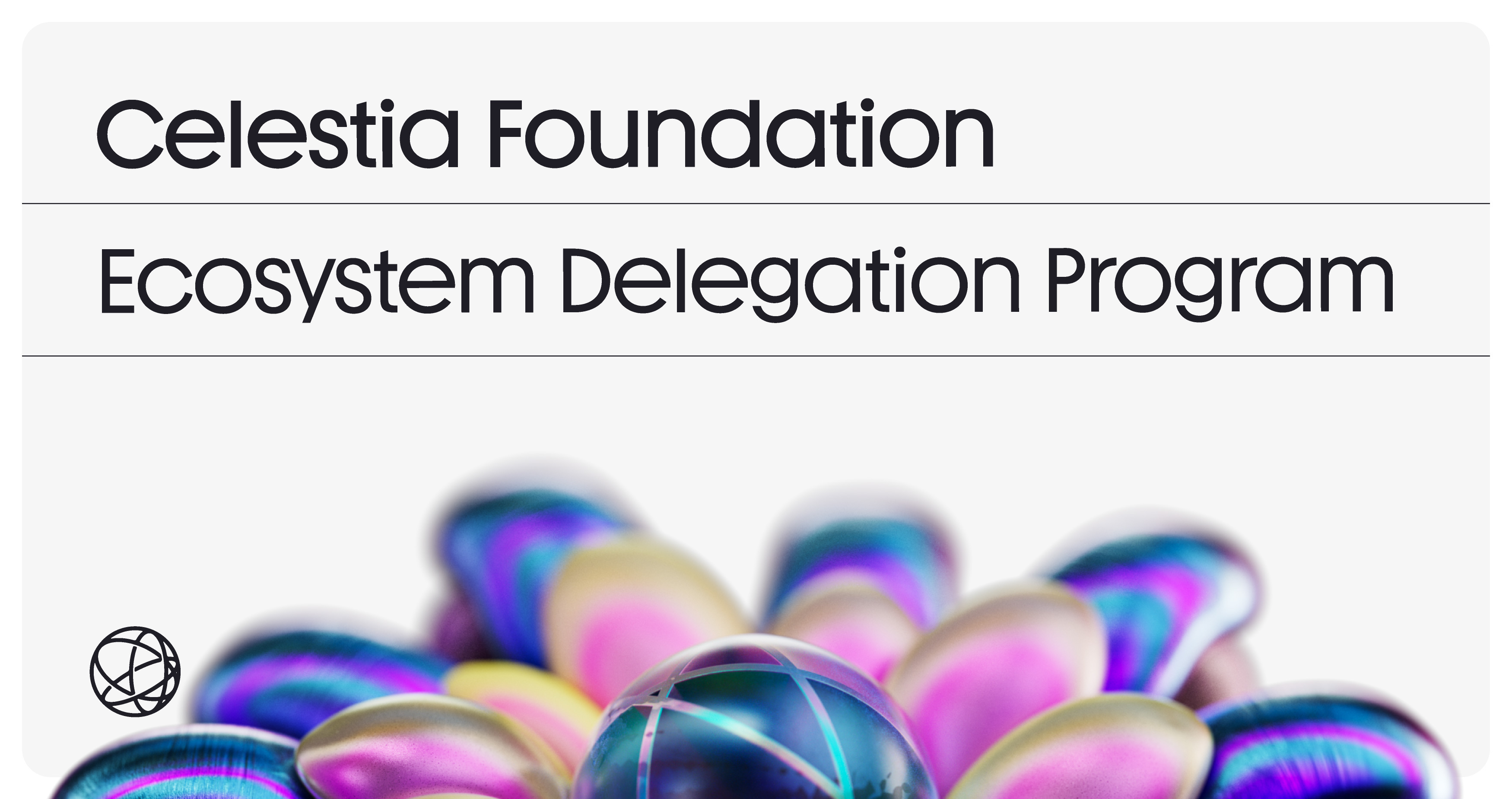 Ecosystem delegation program banner